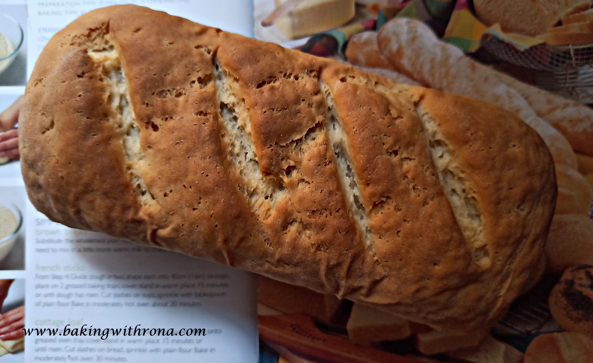 Basic White Bread - Baking with Rona. Easy Homemade Bread