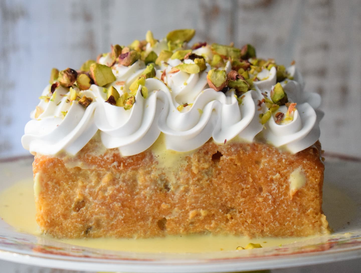 Pistachio Rasmalai Cake: A cake can't get more festive than this. With flavours of cardamom, saffron and pistachios that blend fabulously to make a delicious cake and just perfect for the season.
Head to my blog for the complete recipe. You'll find the link in my bio.
www.bakingwithrona.com
Follow@bakingwithrona for more easy and fun recipes.
#diwali2021 #diwali #diwalisweets #diwalibaking #diwalirecipes #festivebaking #cardamomcake #pistachiocake #rasmalaicake #rasmalai #indianflavours #indiandessert #bloggersofindia #foodblogger #foodblog #bakingblog #easycakes #simplebaking #easybaking #goodfood #lbbbangalore #bangalorebloggers #dessertoftheday #desserts #cakeoftheday #thebakefeed #cakes #easycakes #treslechescake