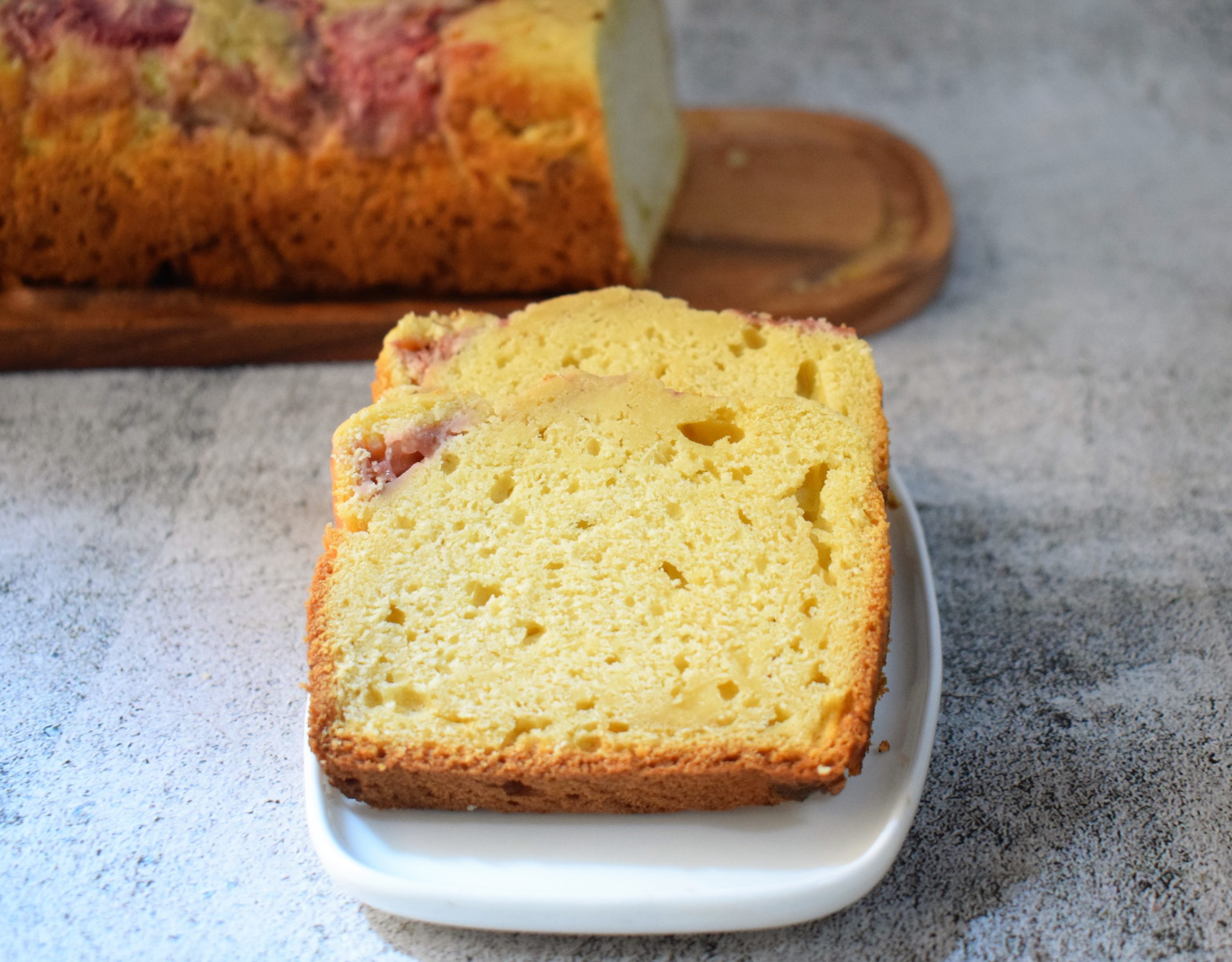 Strawberry and Cream Cheese Loaf Baking with Rona