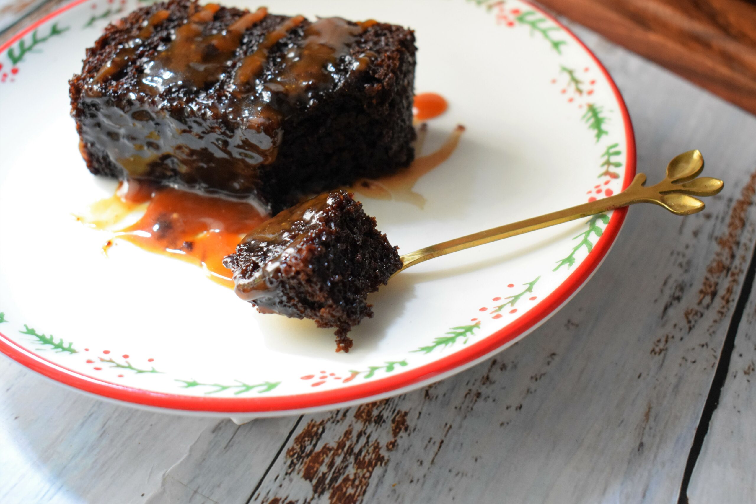 Treacle Pudding Baking with Rona