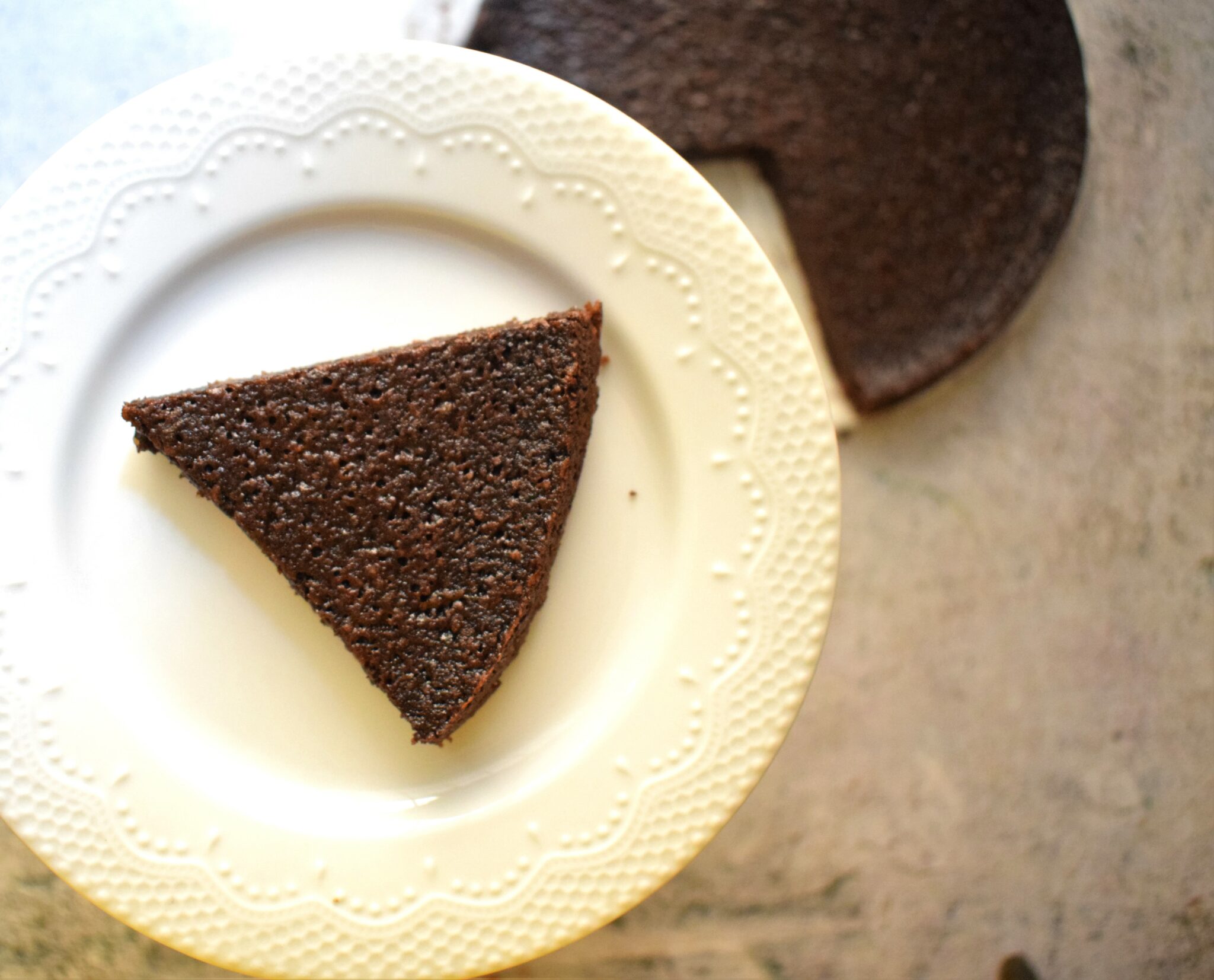 Almond Flour Chocolate Cake Baking with Rona